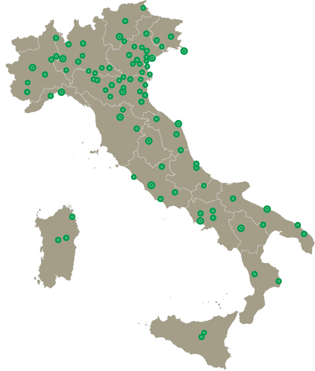 S.G.M. Geologia e Ambiente opera su tutto il territorio italiano