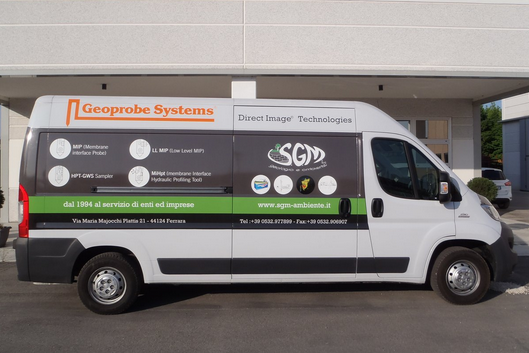 Nuovo furgone SGM equipaggiato con la tecnologia MIP GeoProbe® Direct Image System
